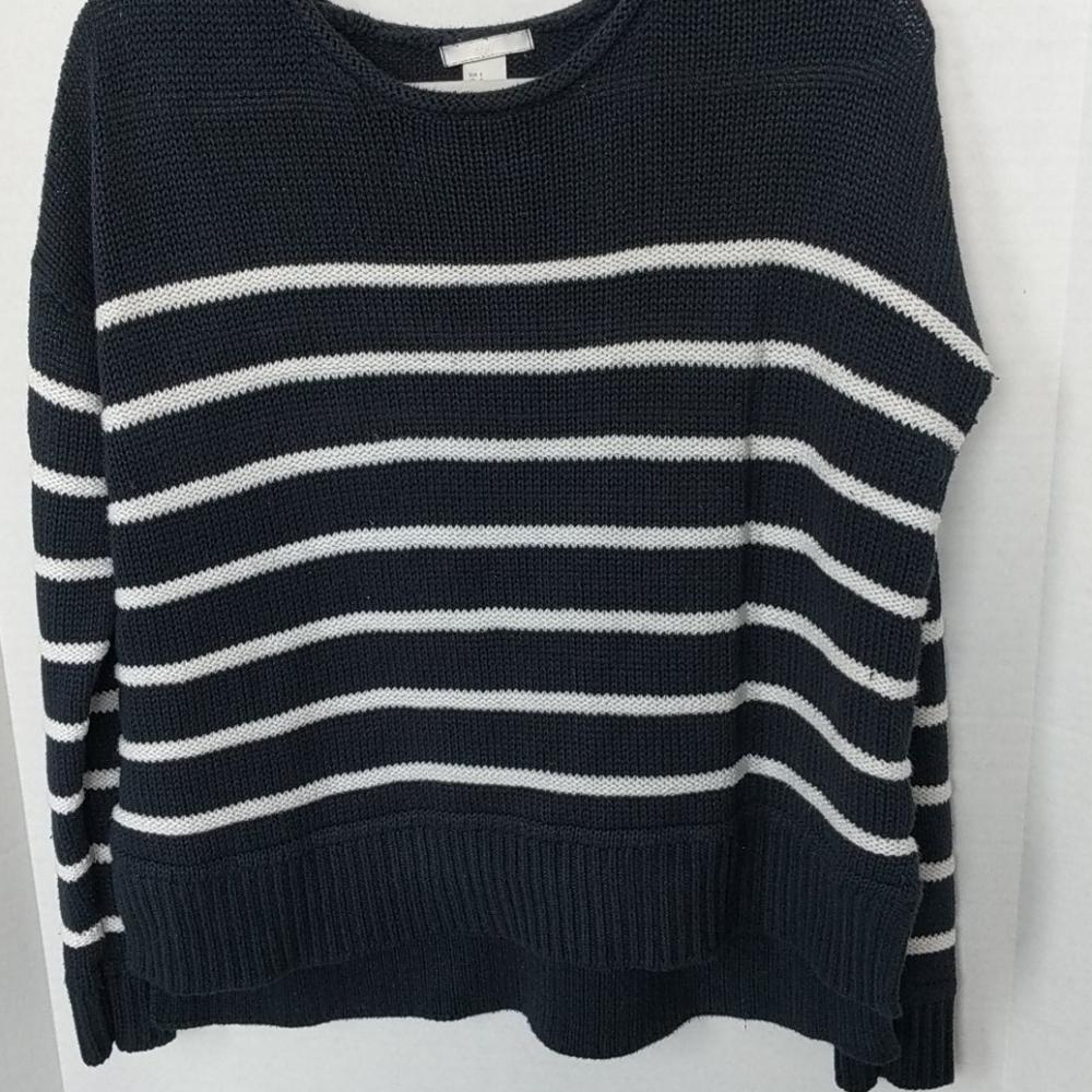 H&M Striped Knit Pullover